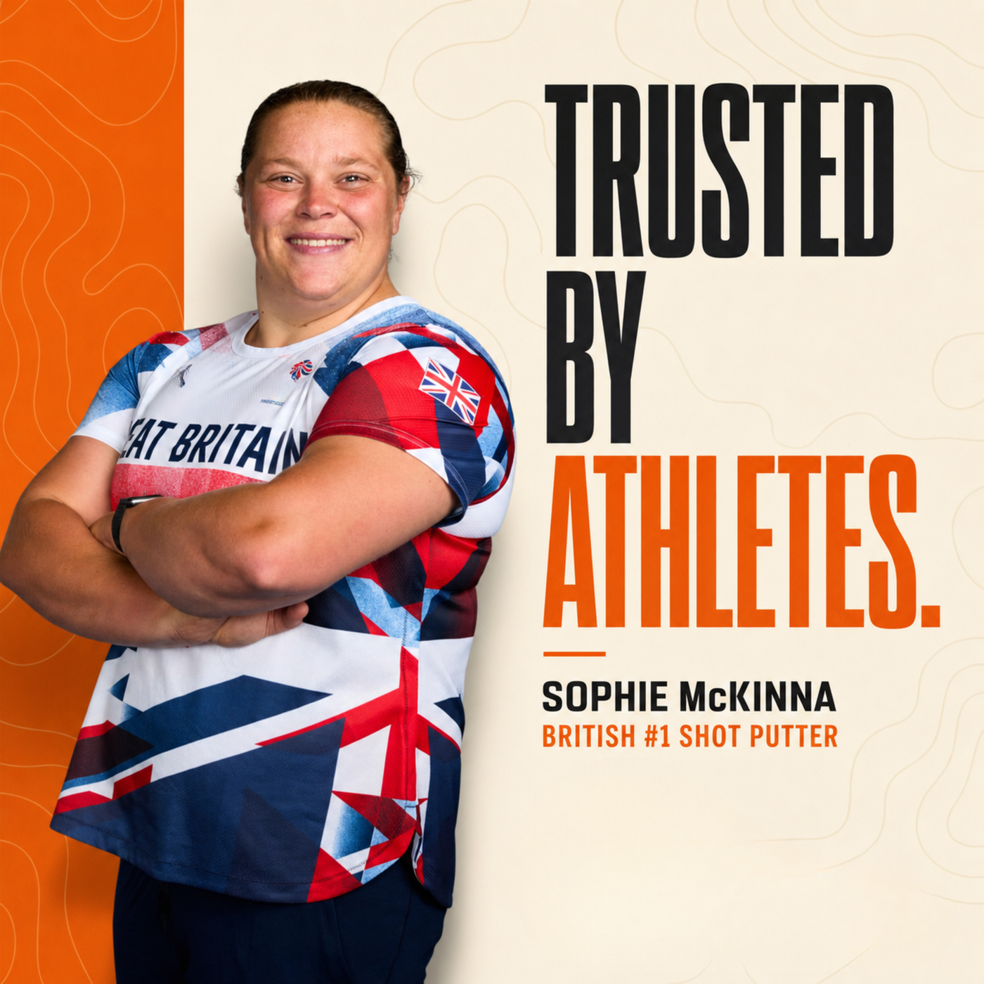 British sponsored athlete supported by Clean 'N' Jerk