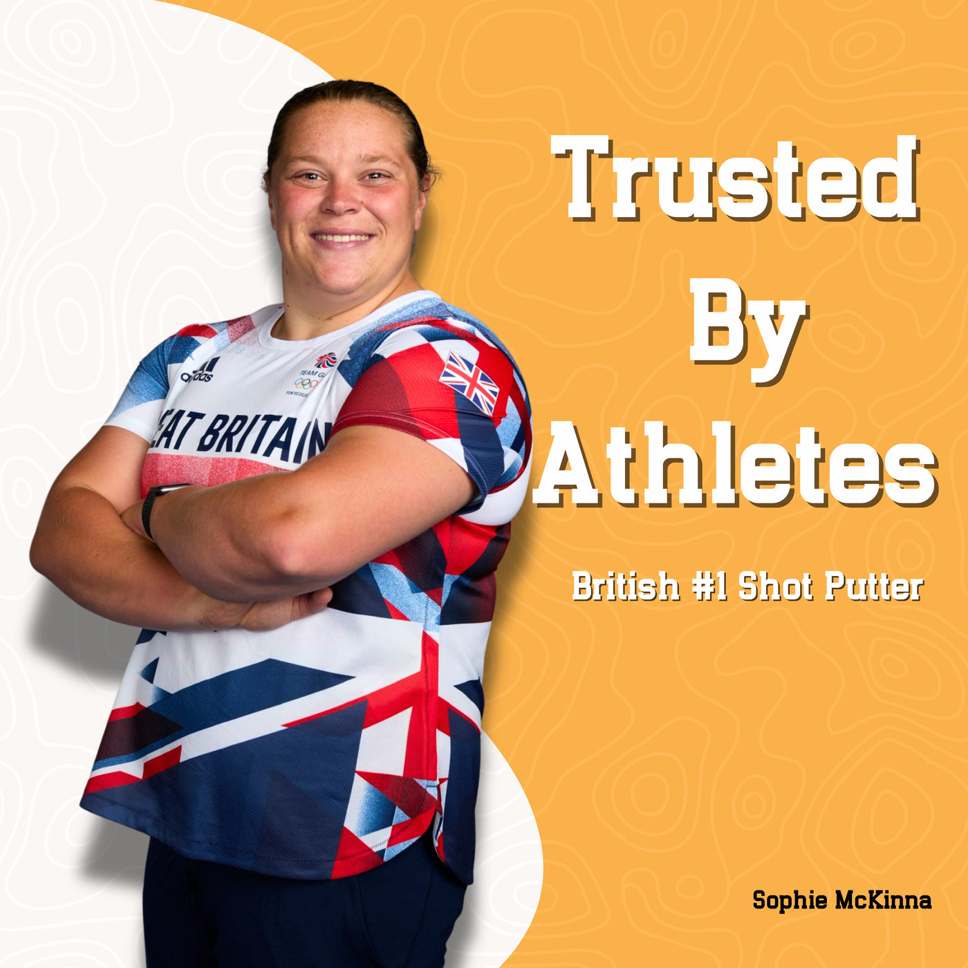 British sponsored athlete supported by Clean 'N' Jerk