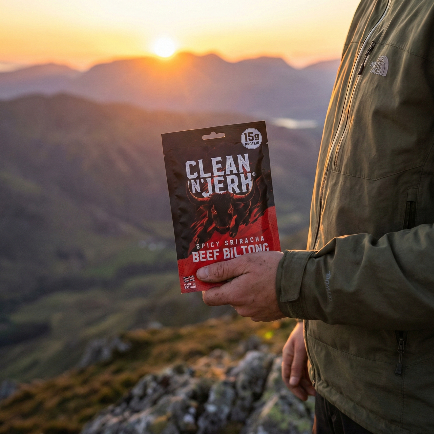 Spicy Sriracha Beef Biltong 28g - 10 pack