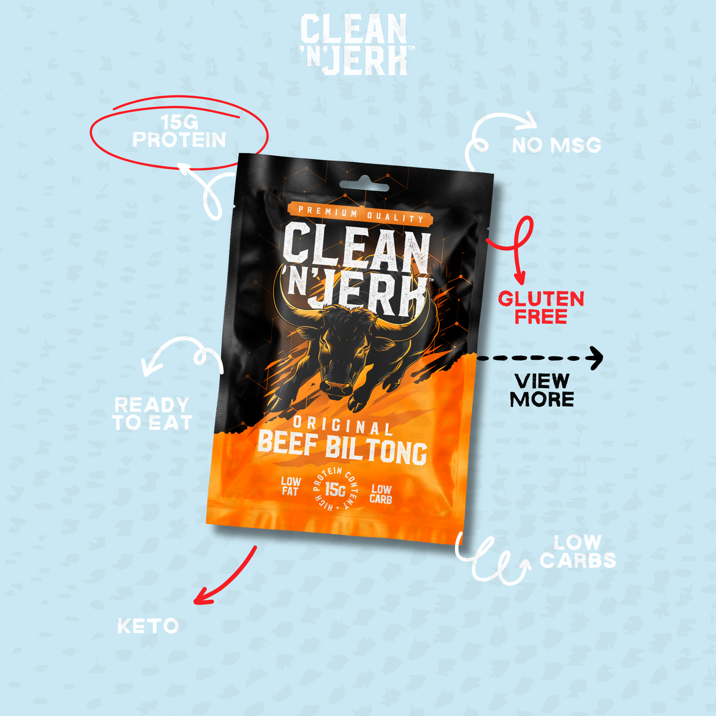 Original Biltong 28g - 10 pack