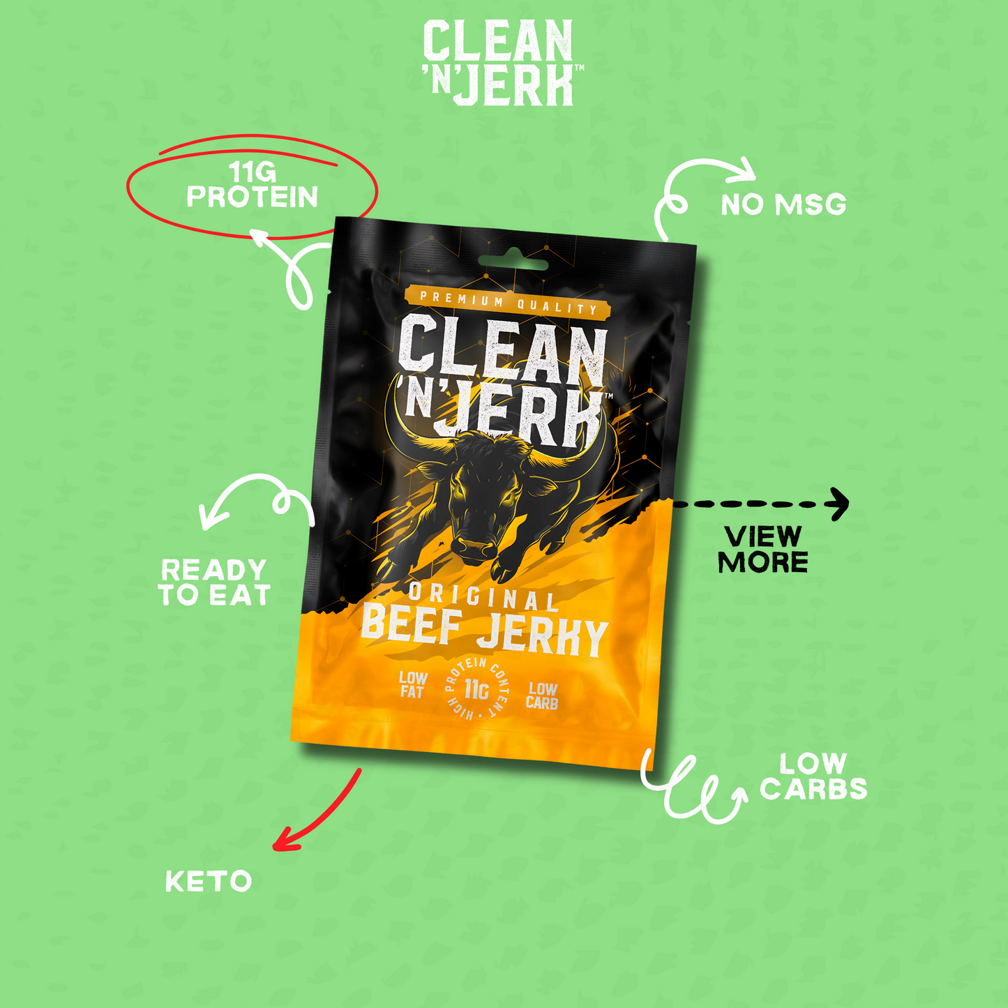 Original Beef Jerky 28g -10 Pack