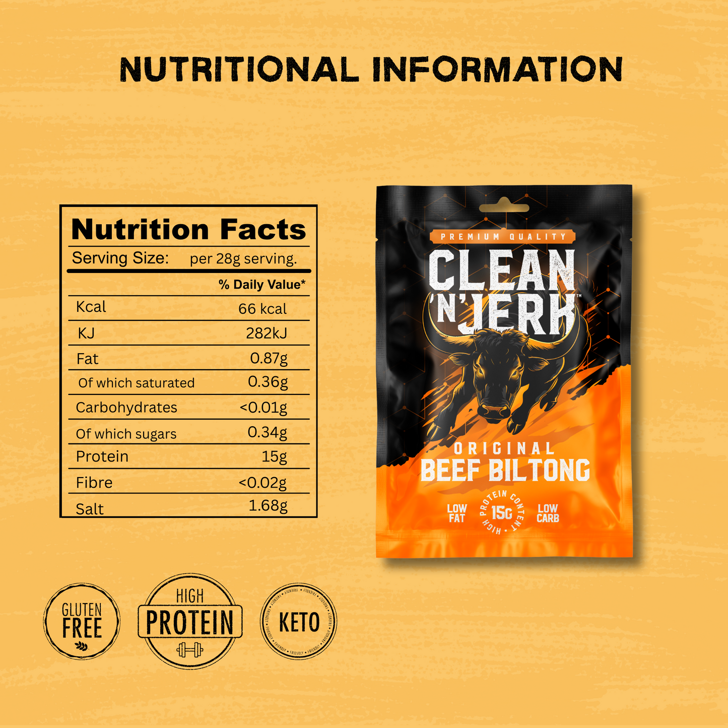 Original Biltong 28g - 5 pack
