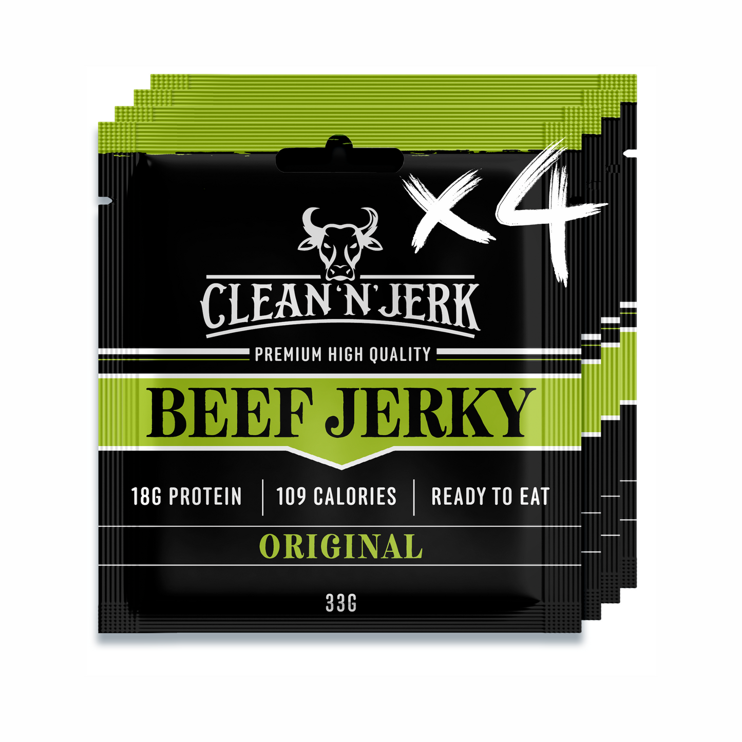 Multipack Original Beef Jerky 33g X4