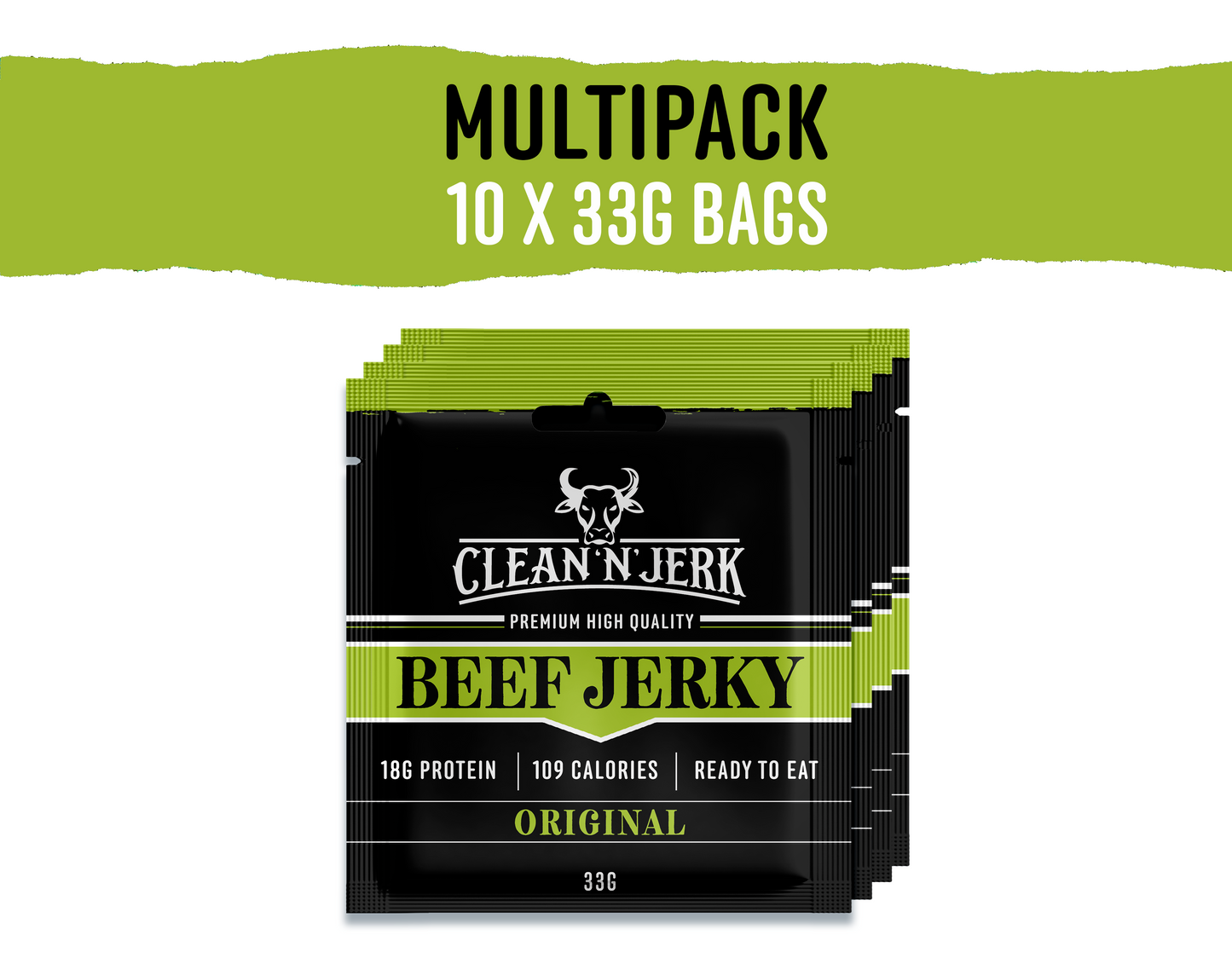 Beef Jerky Pack | Beef Multi Pack | Clean 'N' Jerk