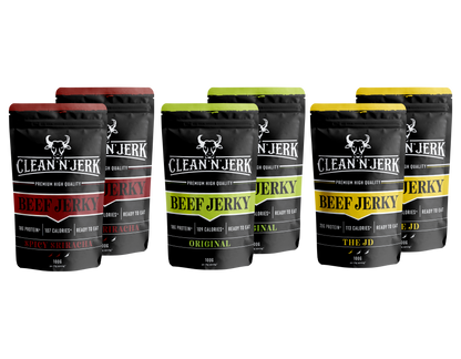 UK Beef Jerky Bundle | UK Beef Jerky | Clean 'N' Jerk