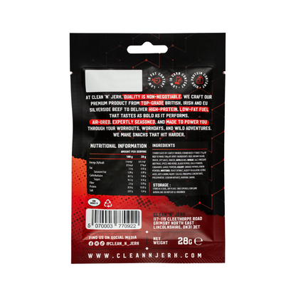 Sweet Hot Beef Jerky 28G