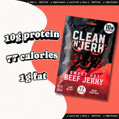 Sweet Hot Beef Jerky 28g - 5 Pack
