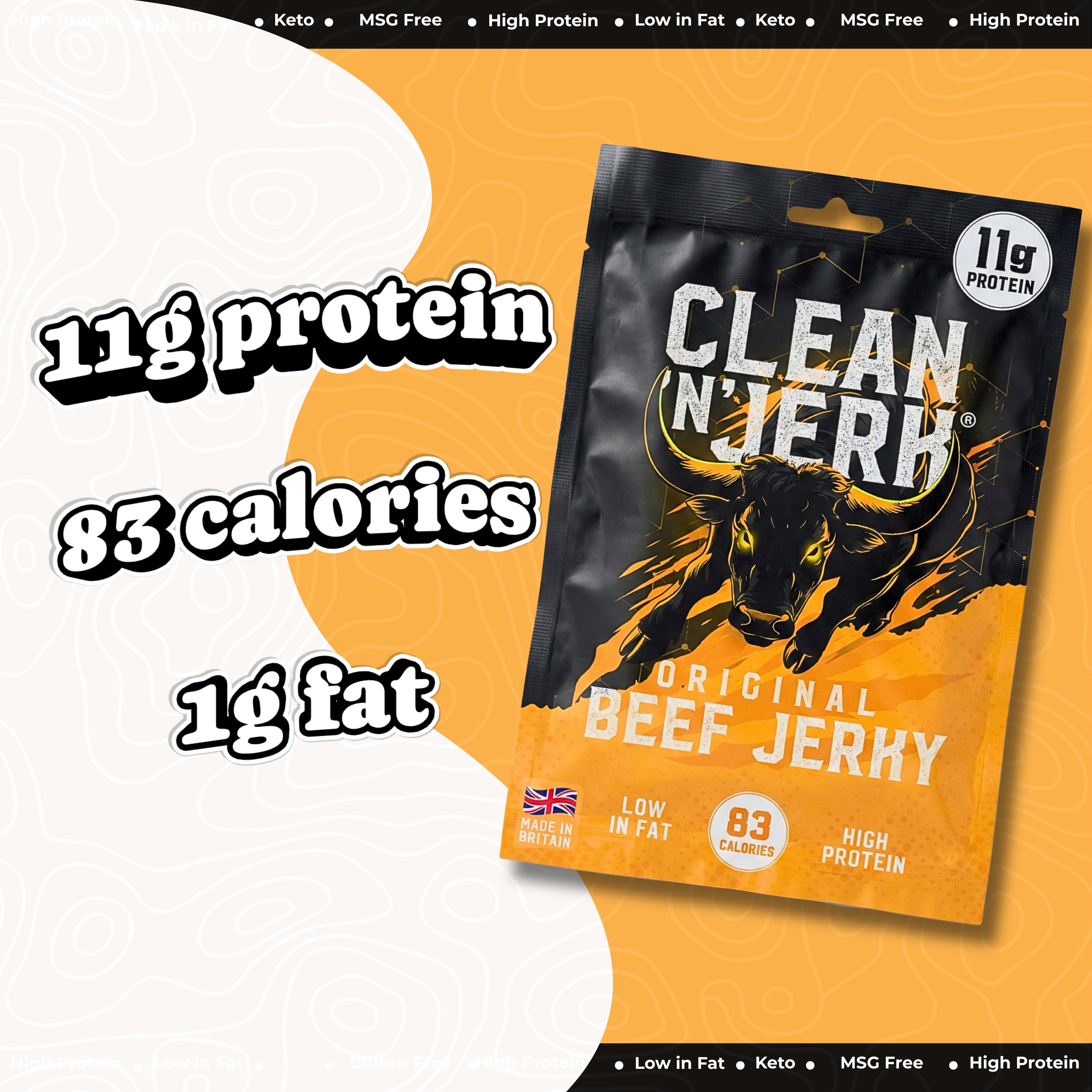 Original Beef Jerky 28g - 10 Pack