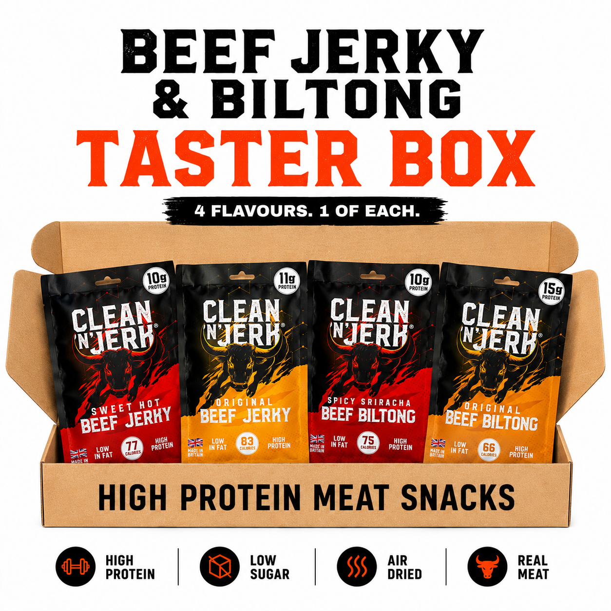 Jerky & Biltong Taster Box