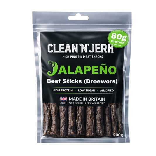 Jalapeño Droewors/ Beef Sticks