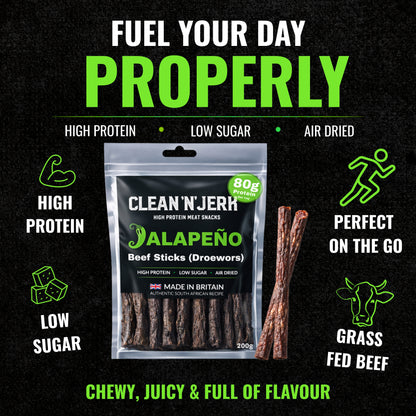 Jalapeño Droewors/ Beef Sticks