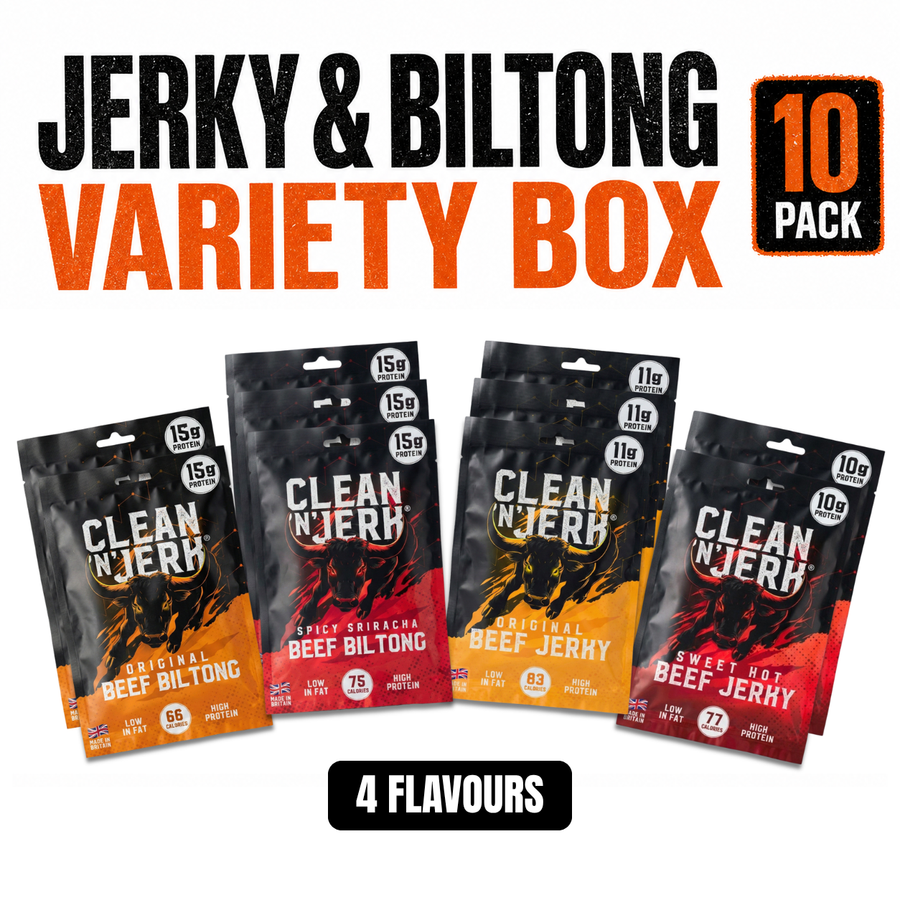 Jerky and Biltong Variety Box - 10 Pack