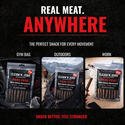 Peri Peri Droewors Beef Sticks