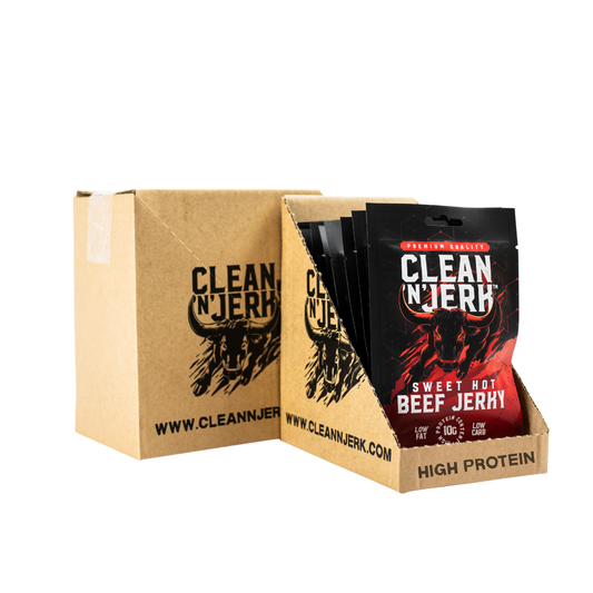 Sweet Hot Beef Jerky 28g - 10 Pack
