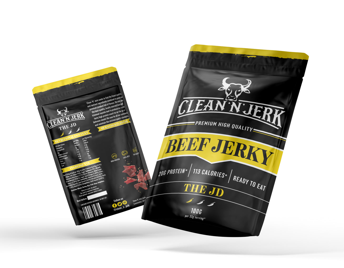 The JD Beef Jerky 100g