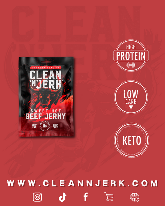 Sweet Hot Beef Jerky 28g - 10 Pack