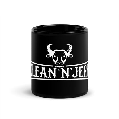 Black Glossy Mug | Glossy Global Mugs | Clean 'N' Jerk