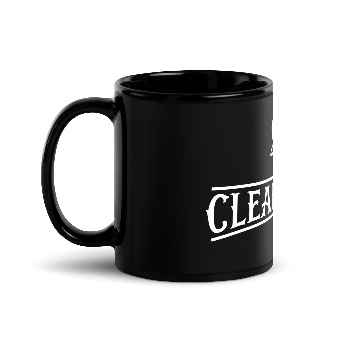 Black Glossy Mug | Glossy Global Mugs | Clean 'N' Jerk