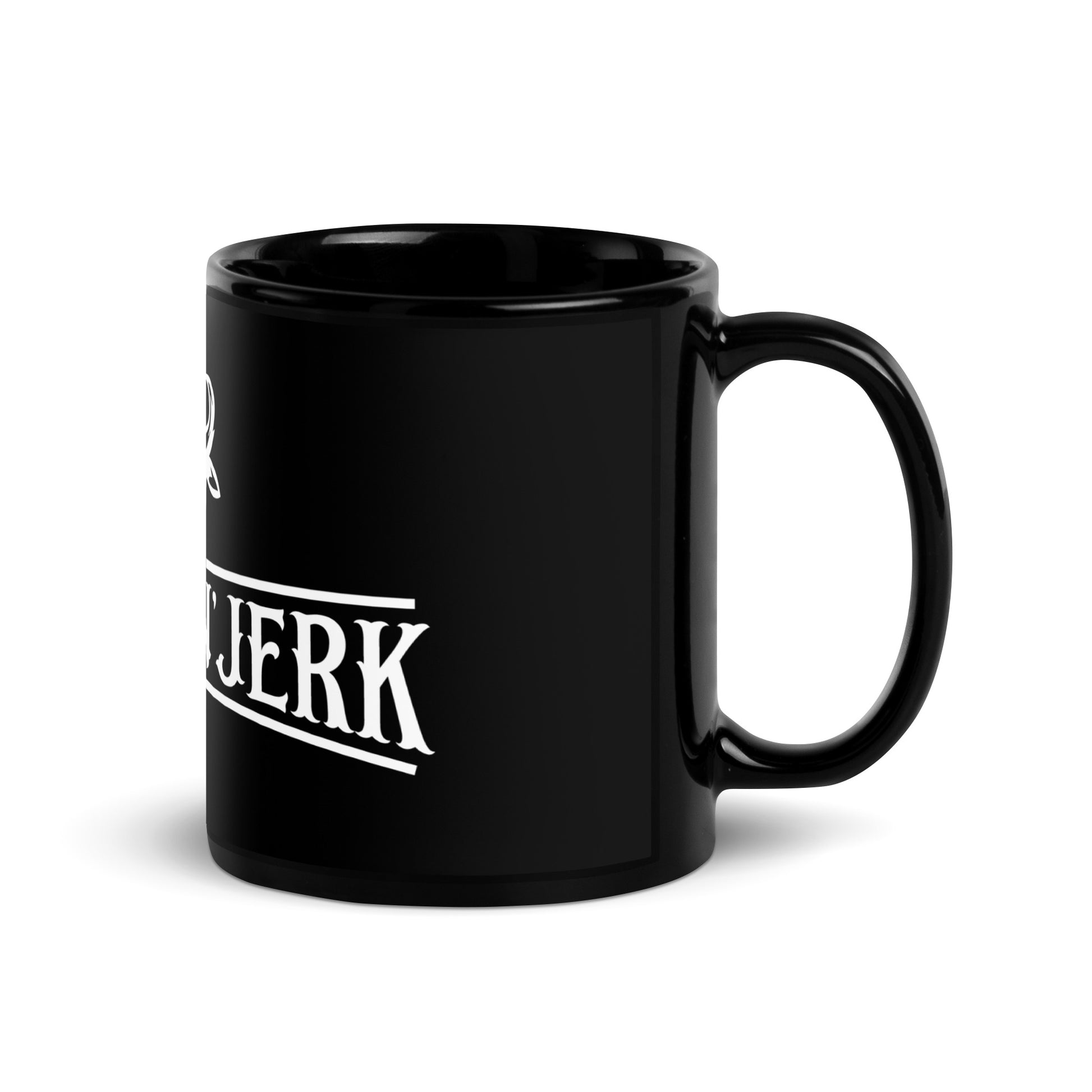 Black Glossy Mug | Glossy Global Mugs | Clean 'N' Jerk