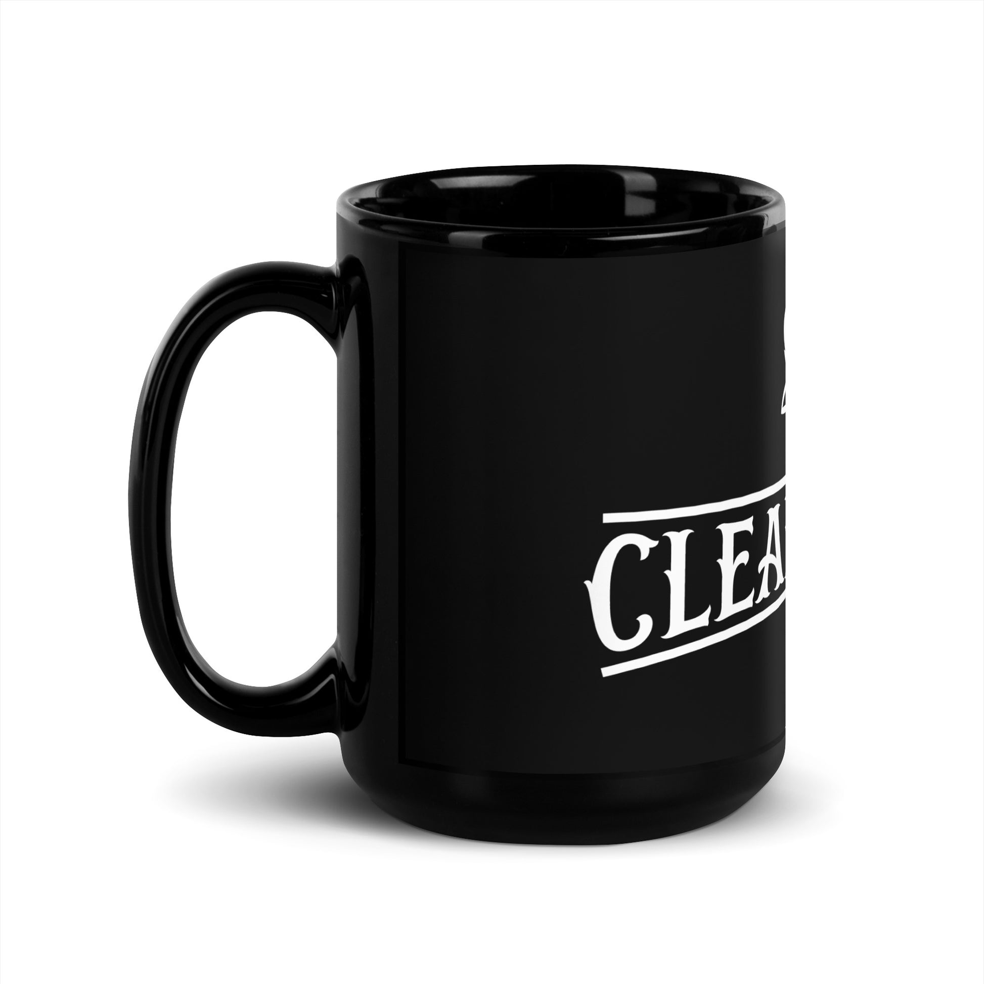 Black Glossy Mug | Glossy Global Mugs | Clean 'N' Jerk